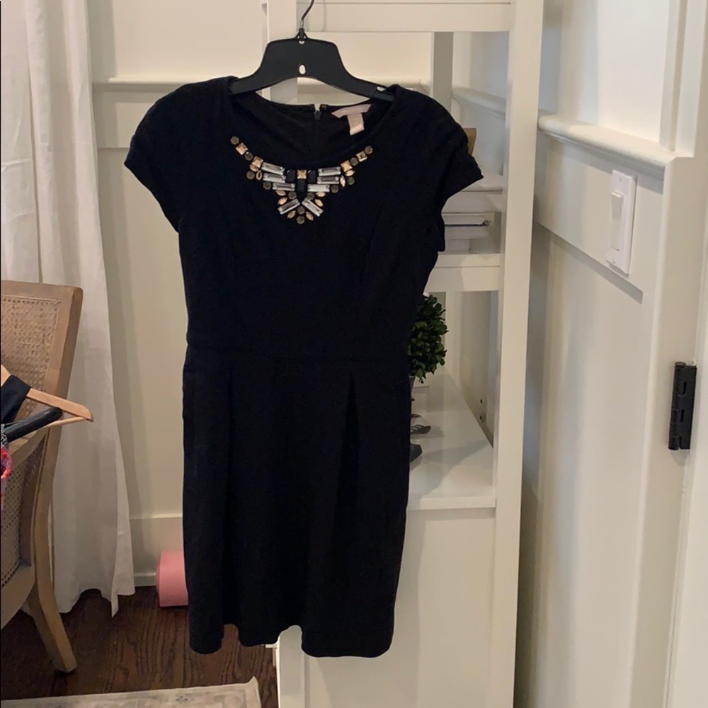 Black dress with Jewel detail